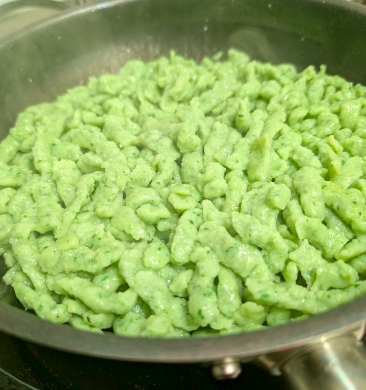 Bärlauchspätzle