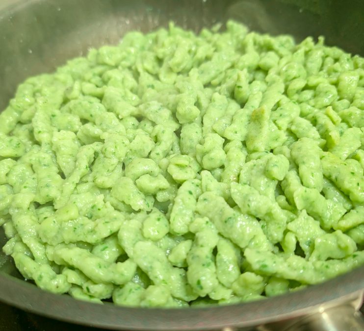 Bärlauchspätzle