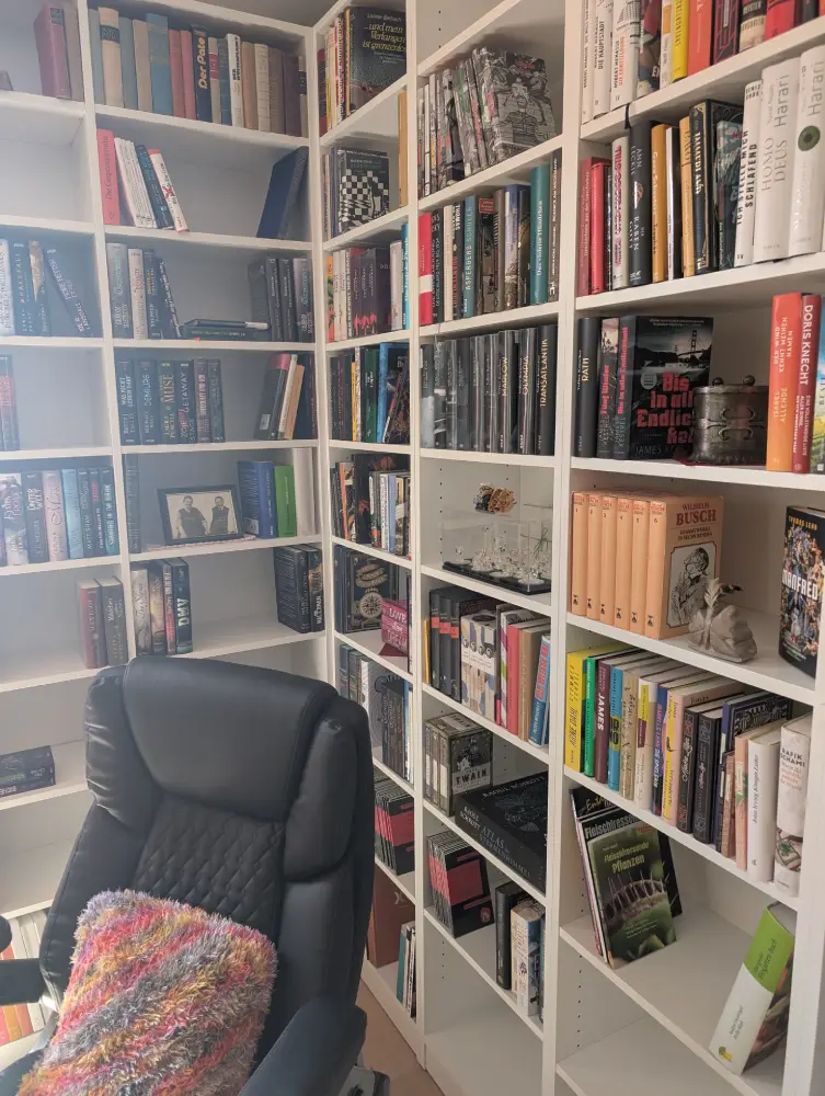 und noch ein Teil meiner Büchersammlung