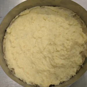 Patisseriecreme auf Mürbteig
