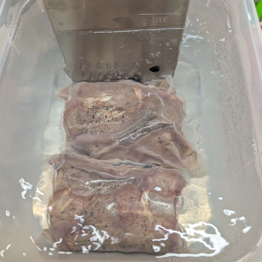 Roastbeef 1 Rostbeef im souce vide Becken