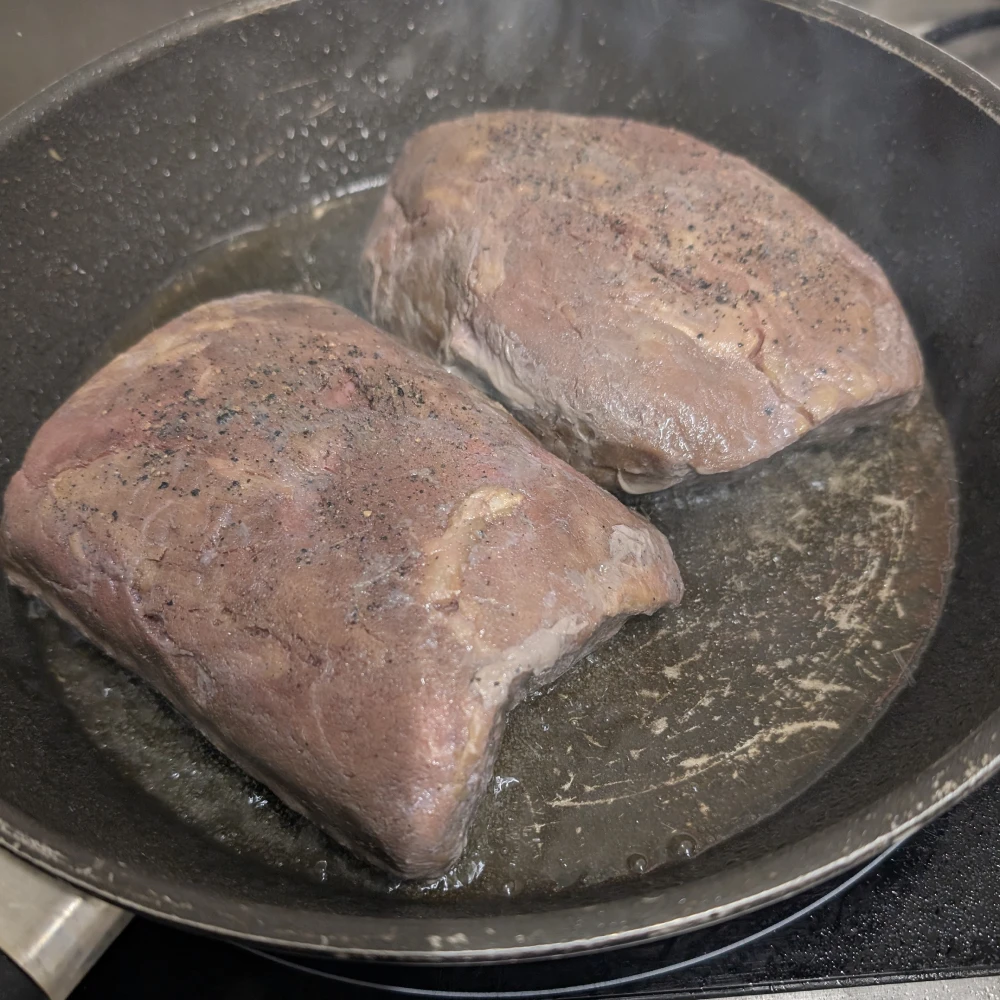 Roastbeef 2 Rostbeef scharf anbraten